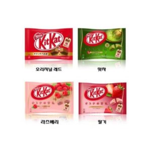 일본과자 네슬레 KitKat 킷캣 5가지맛 오리지널 레드 / 맛차 / 라즈베리 / 해외과자 / 쵸콜릿 (특급배송)