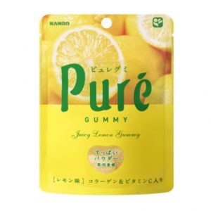 [일본과자] 칸로 퓨어구미 레몬 맛 / 퓨레구미 / 머스캣 / 과일젤리 / 구미 / 일본과자 (특급배송)
