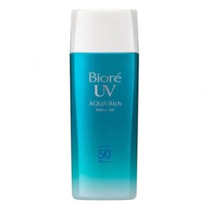 비오레 UV 아쿠아리치 워터리 젤 선크림 SPF50 + PA ++++ / 자외선차단 (특급배송)