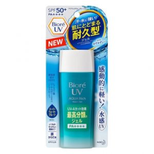 비오레 UV 아쿠아리치 워터리 젤 선크림 SPF50 + PA ++++ / 자외선차단 (특급배송)