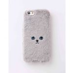 [KEORA KEORA] 케오라케오라 고양이 아이폰 케이스 그레이 블루아이 네코 cat / iPhone7 & iPhone6/6s 대응 (특급배송)