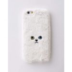 [KEORA KEORA] 케오라케오라 고양이 아이폰 케이스 화이트 네코 cat / iPhone7 & iPhone6/6s 대응 (특급배송)