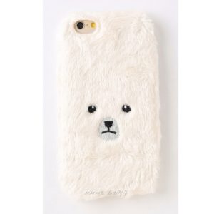 [KEORA KEORA] 케오라케오라 곰 아이폰 케이스 화이트 bear / iPhone7 & iPhone6/6s 대응