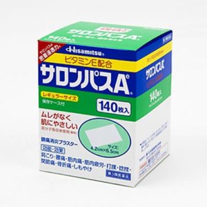 [건강제품모음] 샤론파스(사론파스) 일본국민파스 효과보장140매입 5개세트