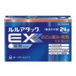 [종합감기약]목감기에 한방효과! 루루어택EX 24정